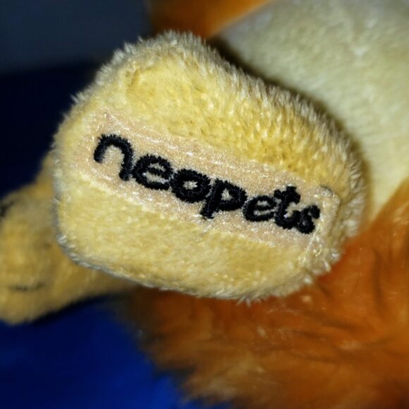 Neopets “Orange Yurble” 6” tall stuffed plush - Vintage 2004 with Tag! - Picture 5 of 6
